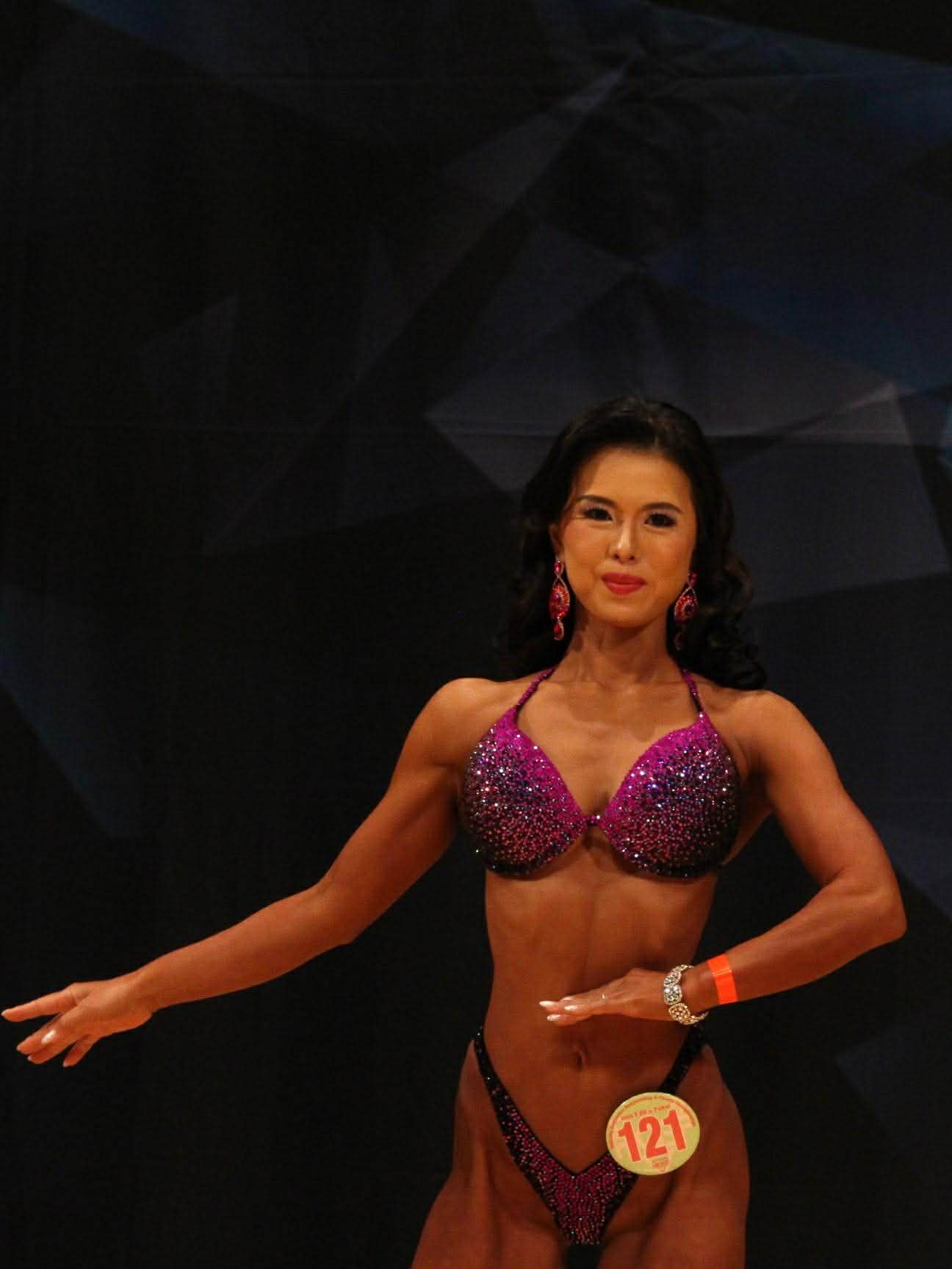 ビキニフィットネス選手 - Pro Tan®カラーリング施術実績